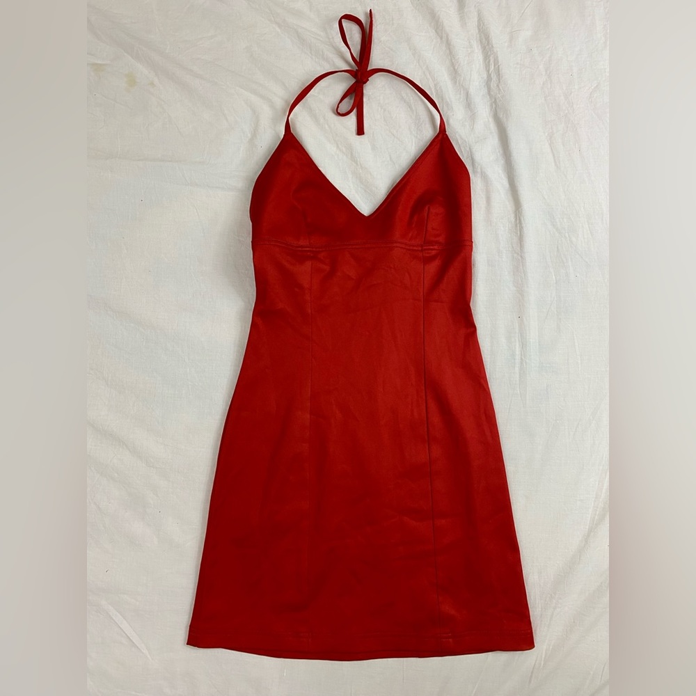 Vintage GUESS ? Halter Top Mini Dress